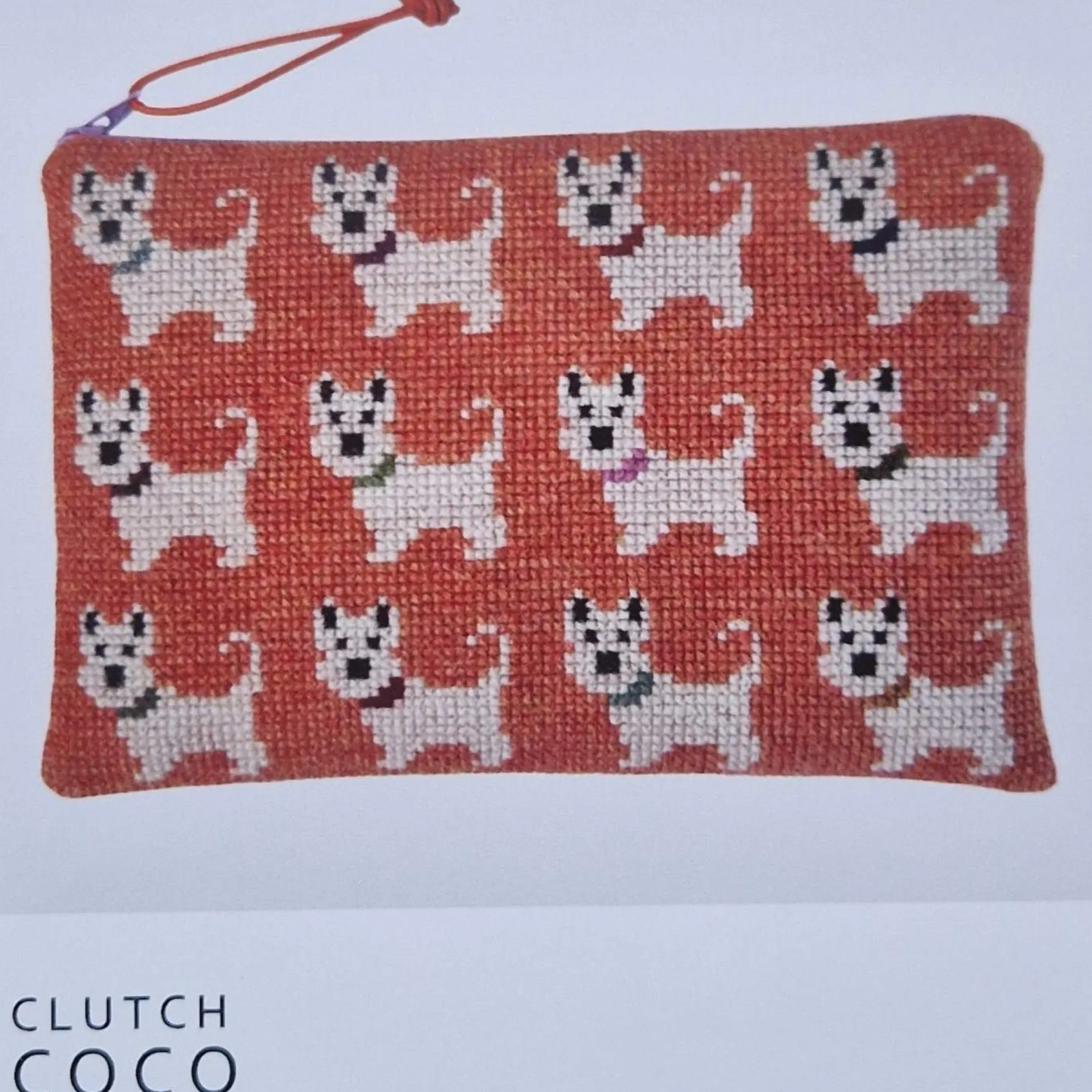 Coco, broderikit börs