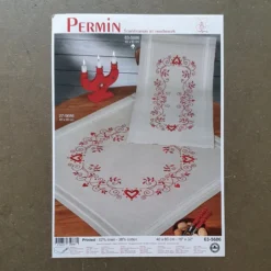 Jul i rött, broderikit