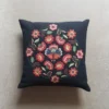 Liten Blomsterfrossa svart, broderikit