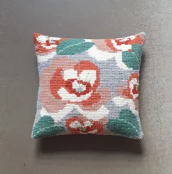 Ranunkel orange, broderikit