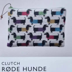 Röde Hund, broderikit börs