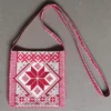 Stjärnväska röd, broderikit
