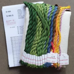 Trädgårdens ogräs, löpare, broderikit