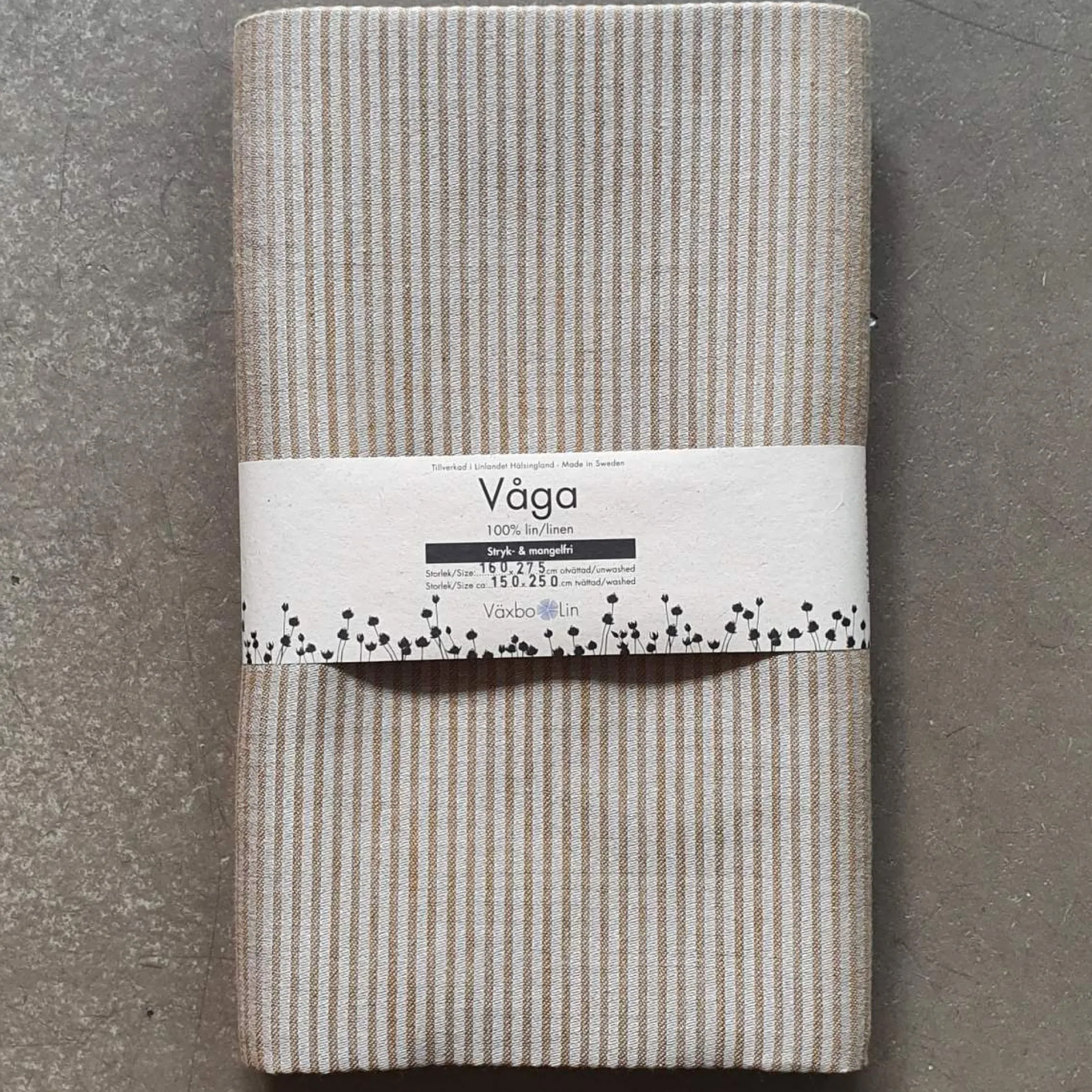Våga, umbra duk